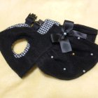 他の写真1: 黒フリース　コットンパール　ハーネスワンピース【４S・３Ｓ・２Ｓ・２SL・S】