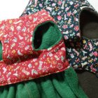 他の写真3: スモールクリスマス柄　× フリース　ハーネスワンピース【４S・３Ｓ・２Ｓ・２SL・S】