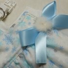 他の写真2: たくさんの雪の結晶柄　× フリース　ハーネスワンピース【４S・３Ｓ・２Ｓ・２SL・S】