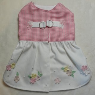 犬服・アクセサリー milk 犬服〉オールメッシュタンクトップ＊金魚＊ ペット服